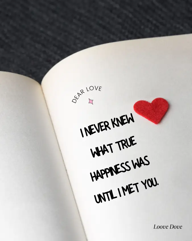 Mom, you're not getting older, you're getting more vintage. Happy birthday to my favorite classic! (3) I never knew what true happiness was until I met you. love messages