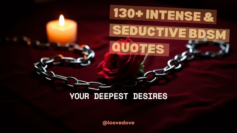 Intense & Seductive BDSM Quotes