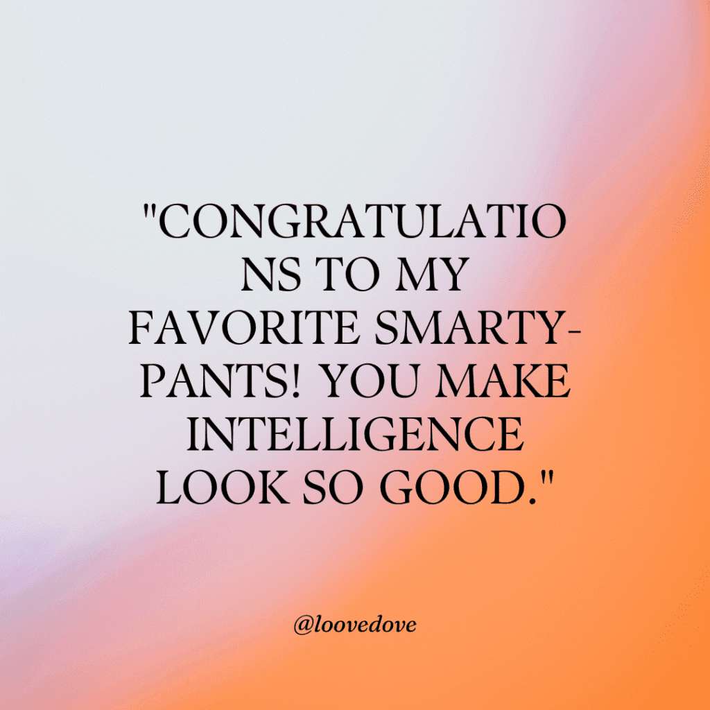 Cute and Playful Graduation Wishes for Your Girlfriend