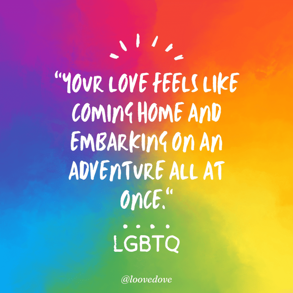 LGBTQ+ Love Messages For Passionate Romance