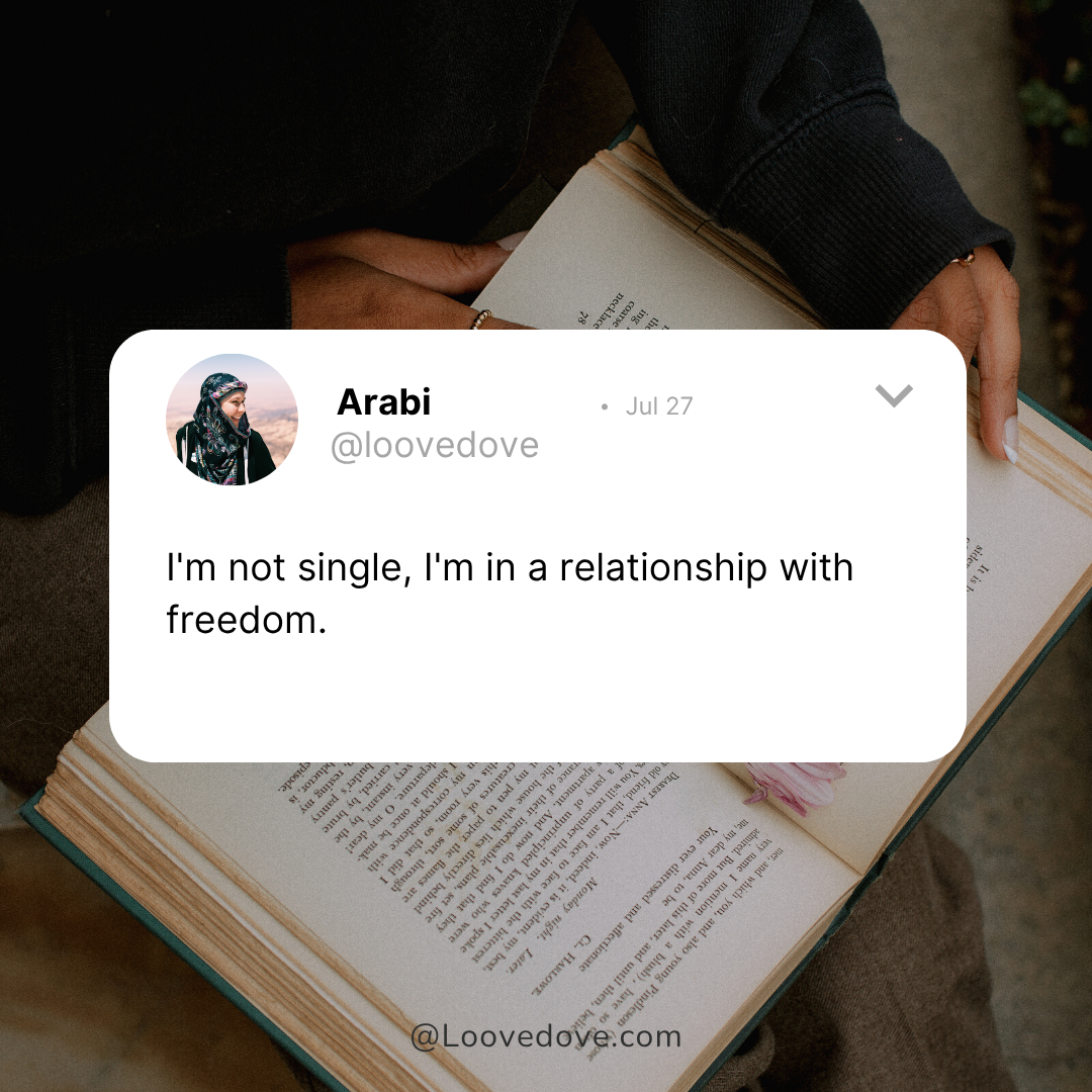 Powerful Single Life Quotes Short