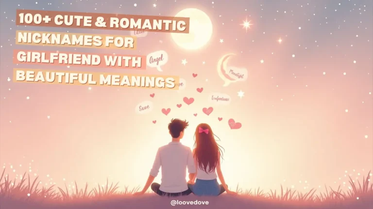 Cute & Romantic Nicknames for Girlfriend With Beautiful Meanings
