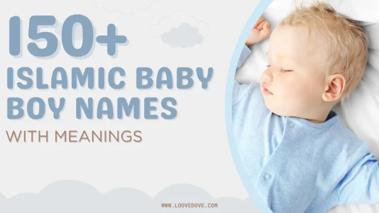 Beautiful Modern Islamic Baby Boy Names with Meanings
